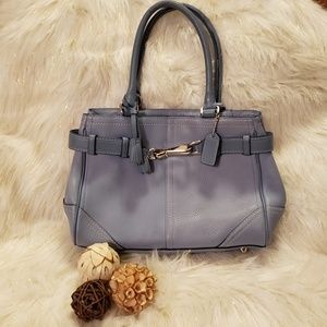 Coach Rare Hamptons Lilac  Leather Tote Satchel